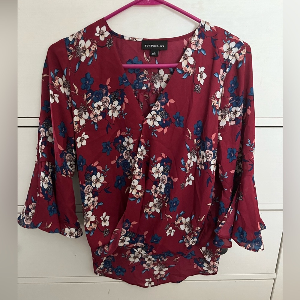 Flower blouse